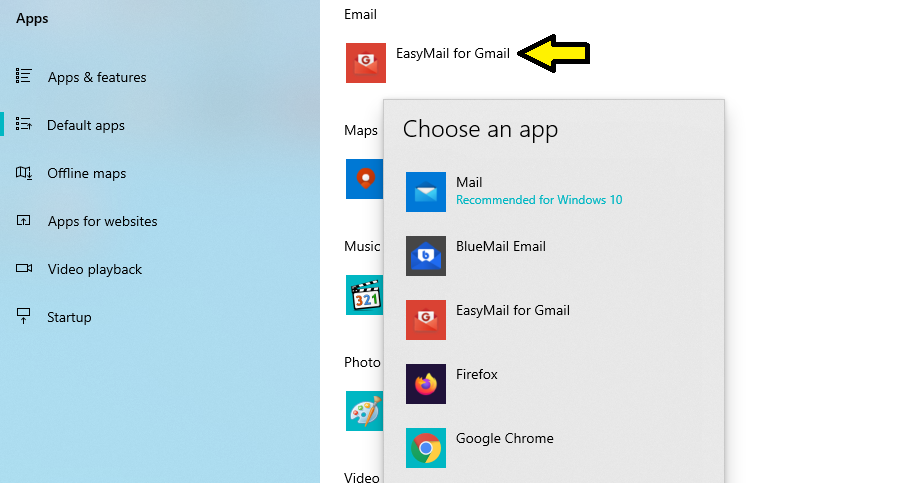 How To Set Email App Windows Screenshot 2