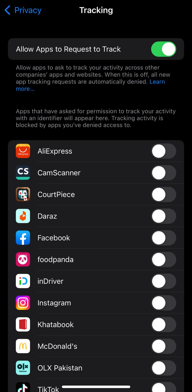 How to Turn off Ad Tracking For Apps on iPhone?